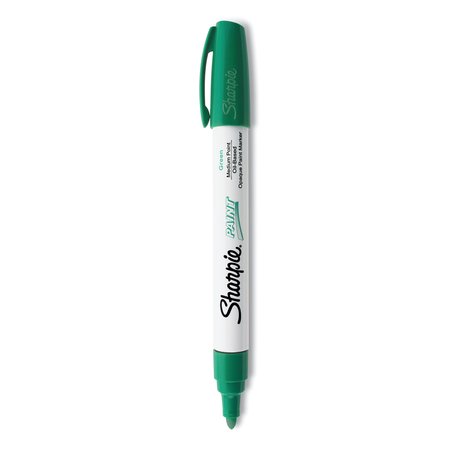 SHARPIE Marker, SharpiePoint, Med, Green 34904